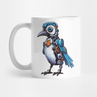 Robot Blue Jay Mug